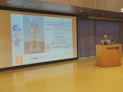 Keynote Speaker - Prof. Bishakh Bhattacharya at YNU International Symposium 2022